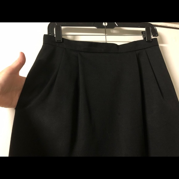 Marshall Fields 100% Pure Wool Skirt Sz 11/12 Vintage Elegance Straight - Picture 2 of 10